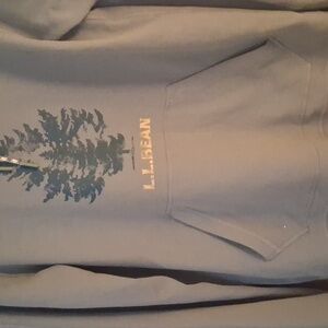 L.L. Bean Men's Small Olive Green Camp Hoodie